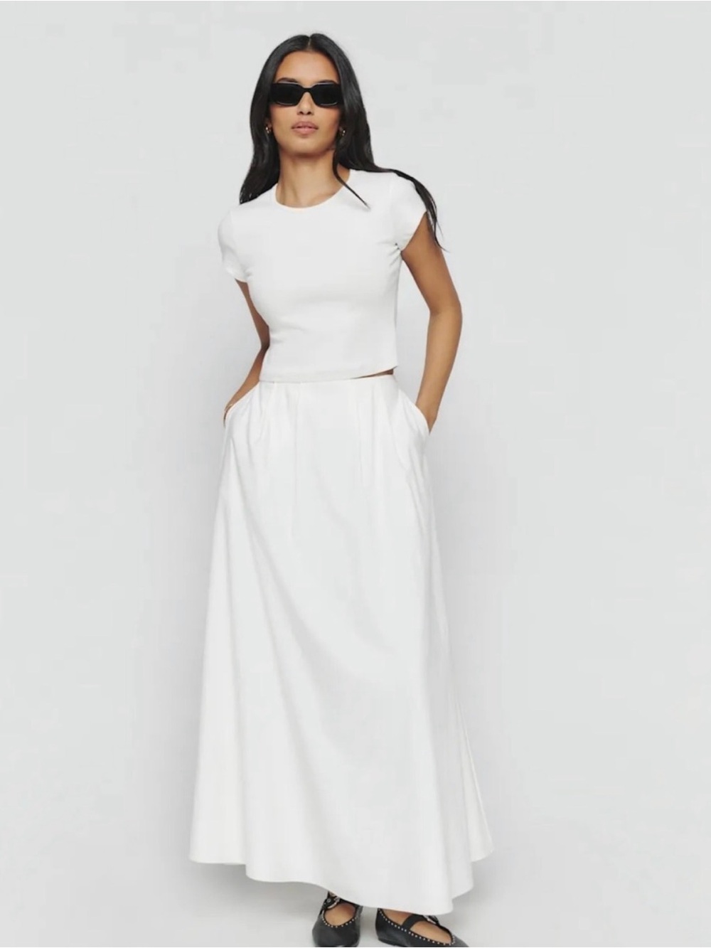 Reformation Lucy Skirt A Line Size 2